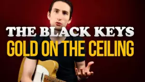 Как играть The Black Keys Gold On The Ceiling на гитаре