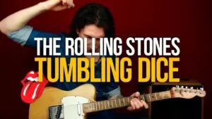 Как играть The Rolling Stones Tumbling Dice на гитаре