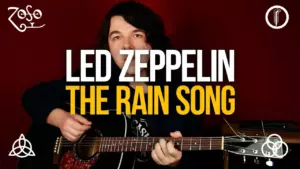 Как играть Led Zeppelin The Rain Song на гитаре