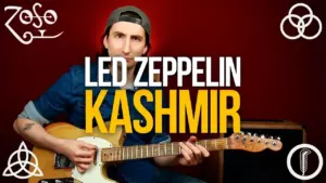 Как играть Led Zeppelin Kashmir на гитаре