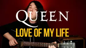 Как играть Queen Love Of My Life на гитаре