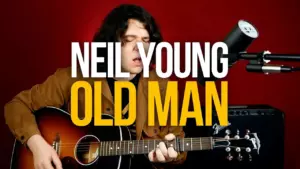 Как играть Neil Young — Old Man на гитаре